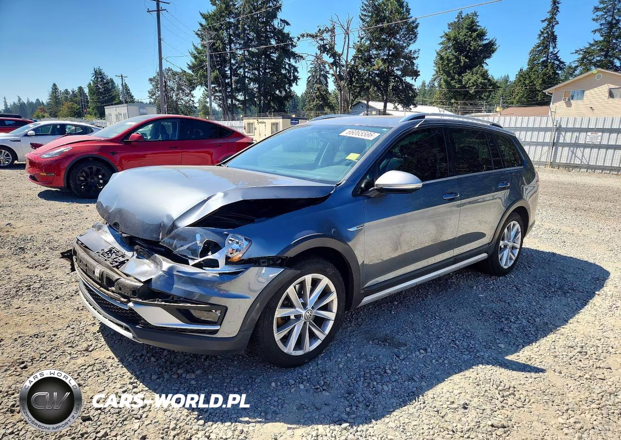 2017 Volkswagen Golf Alltrack S VIN:3VWH17AU6HM516766 - 1