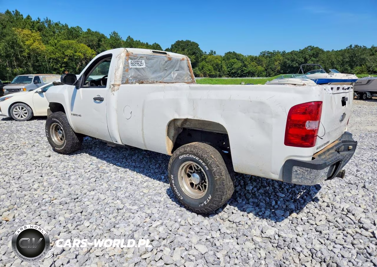 2007 Chevrolet Silverado C2500 Heavy Duty VIN:1GCHC24KX7E521239 - 2