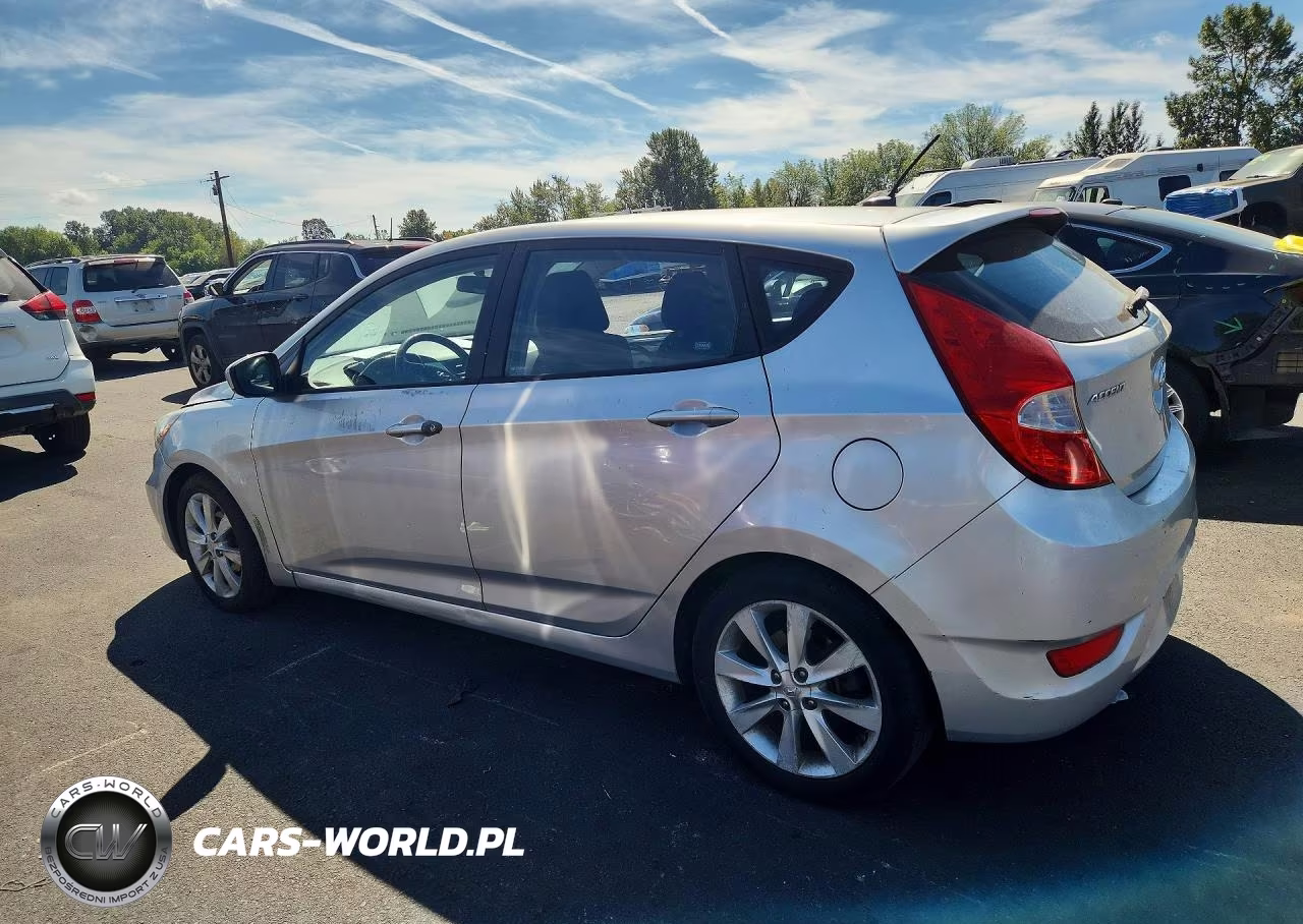2012 Hyundai Accent Se VIN:KMHCU5AEXCU053659 - 2