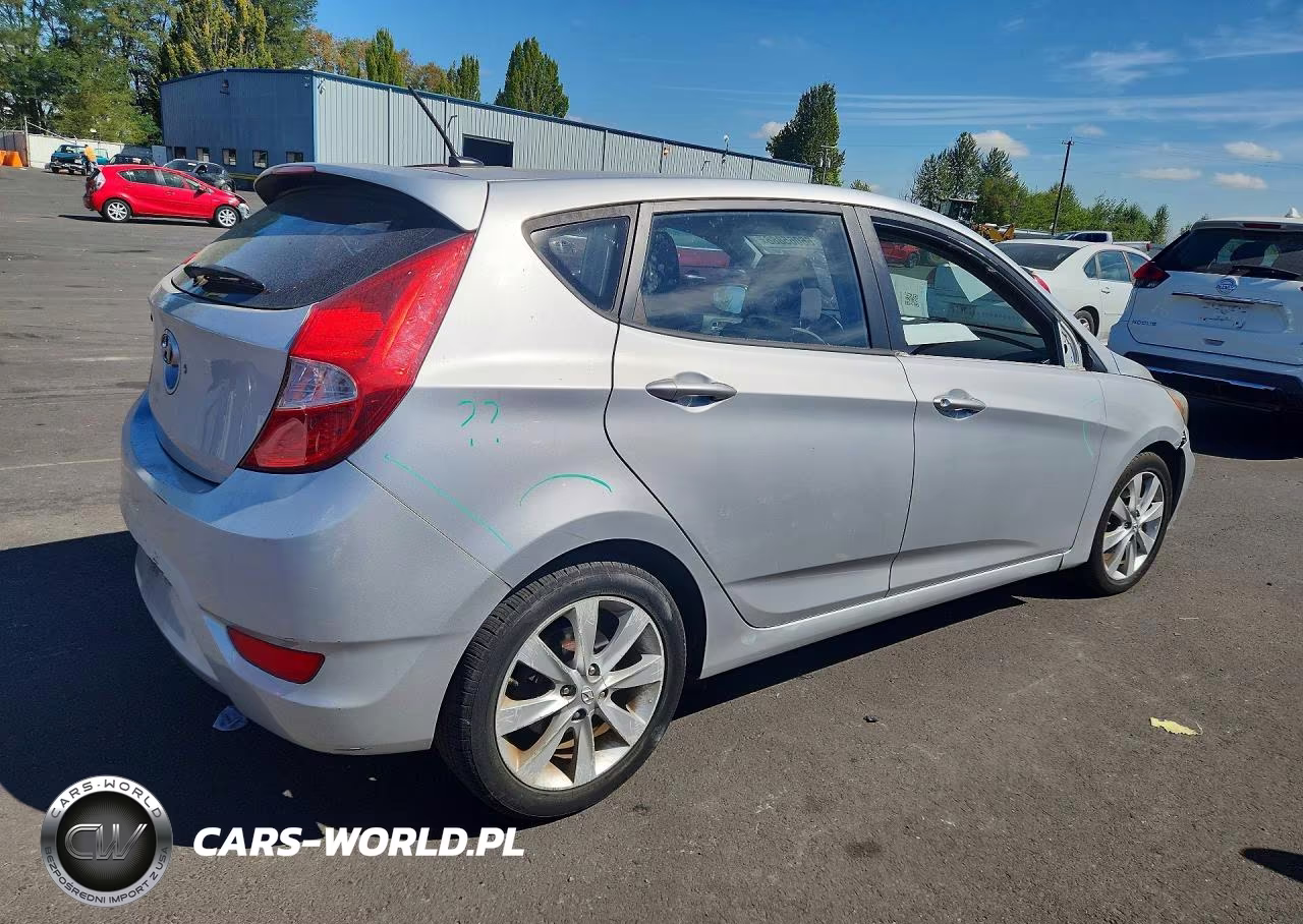 2012 Hyundai Accent Se VIN:KMHCU5AEXCU053659 - 3