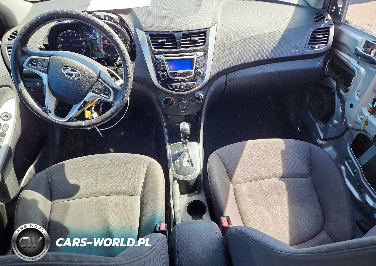 2012 Hyundai Accent Se VIN:KMHCU5AEXCU053659 - 8