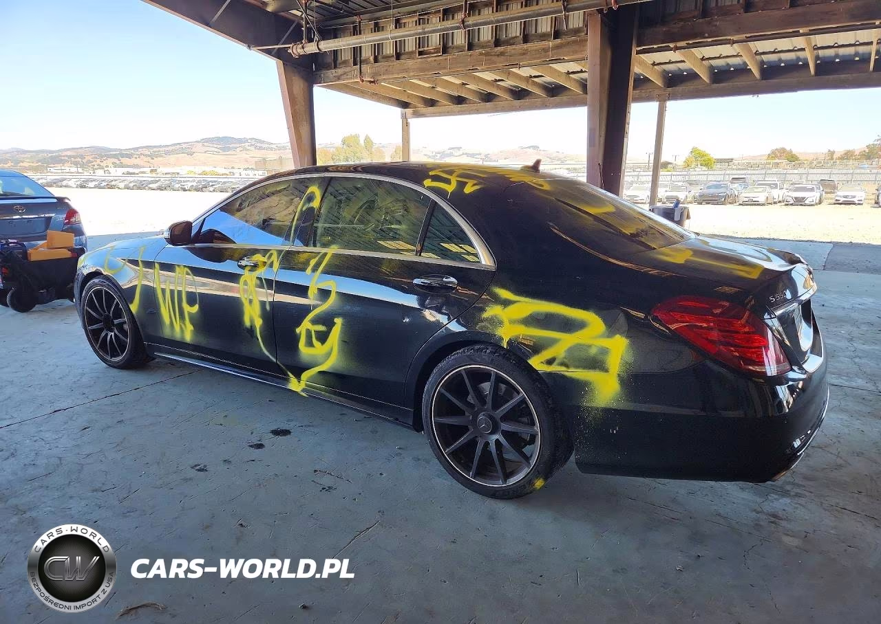 2015 Mercedes-Benz S 550 4Matic VIN:WDDUG8FBXFA123236 - 2