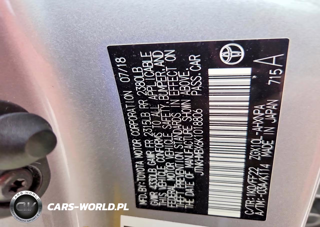 2019 Toyota C-Hr Xle VIN:JTNKHMBX6K1018806 - 12