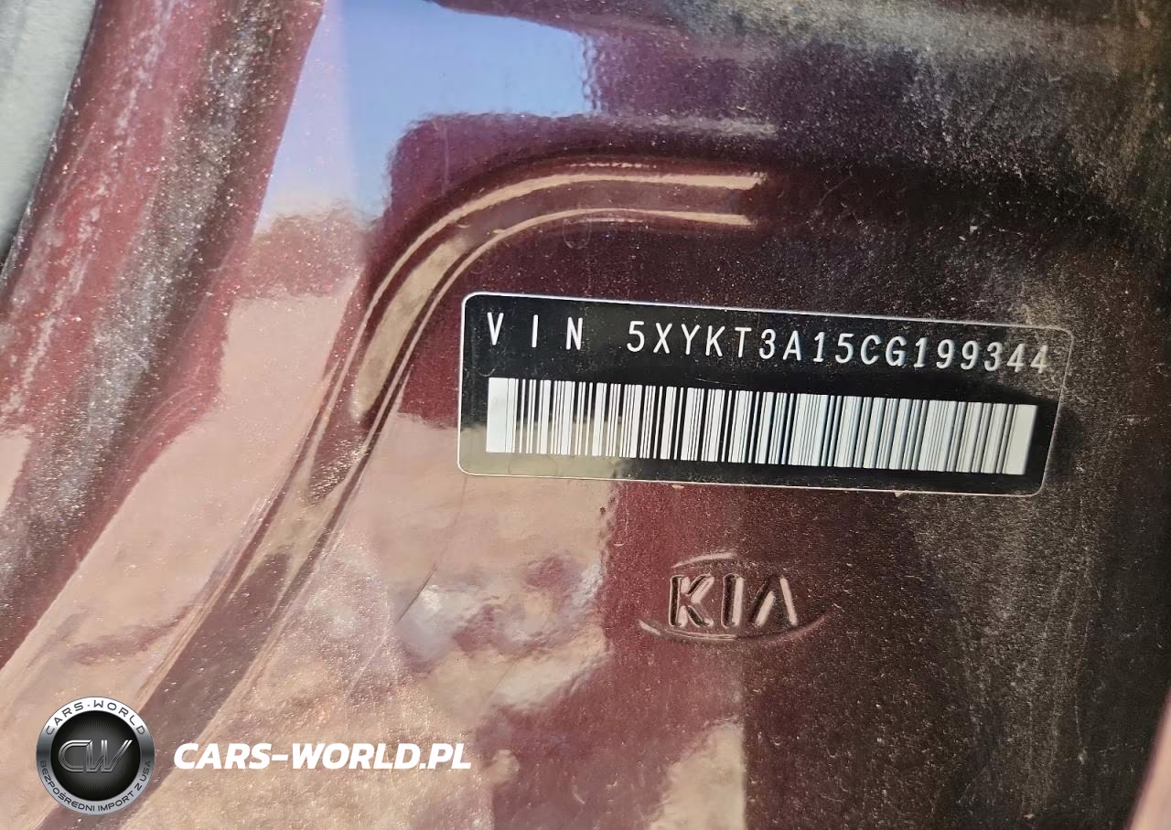 2012 Kia Sorento Lx VIN:5XYKT3A15CG199344 - 13