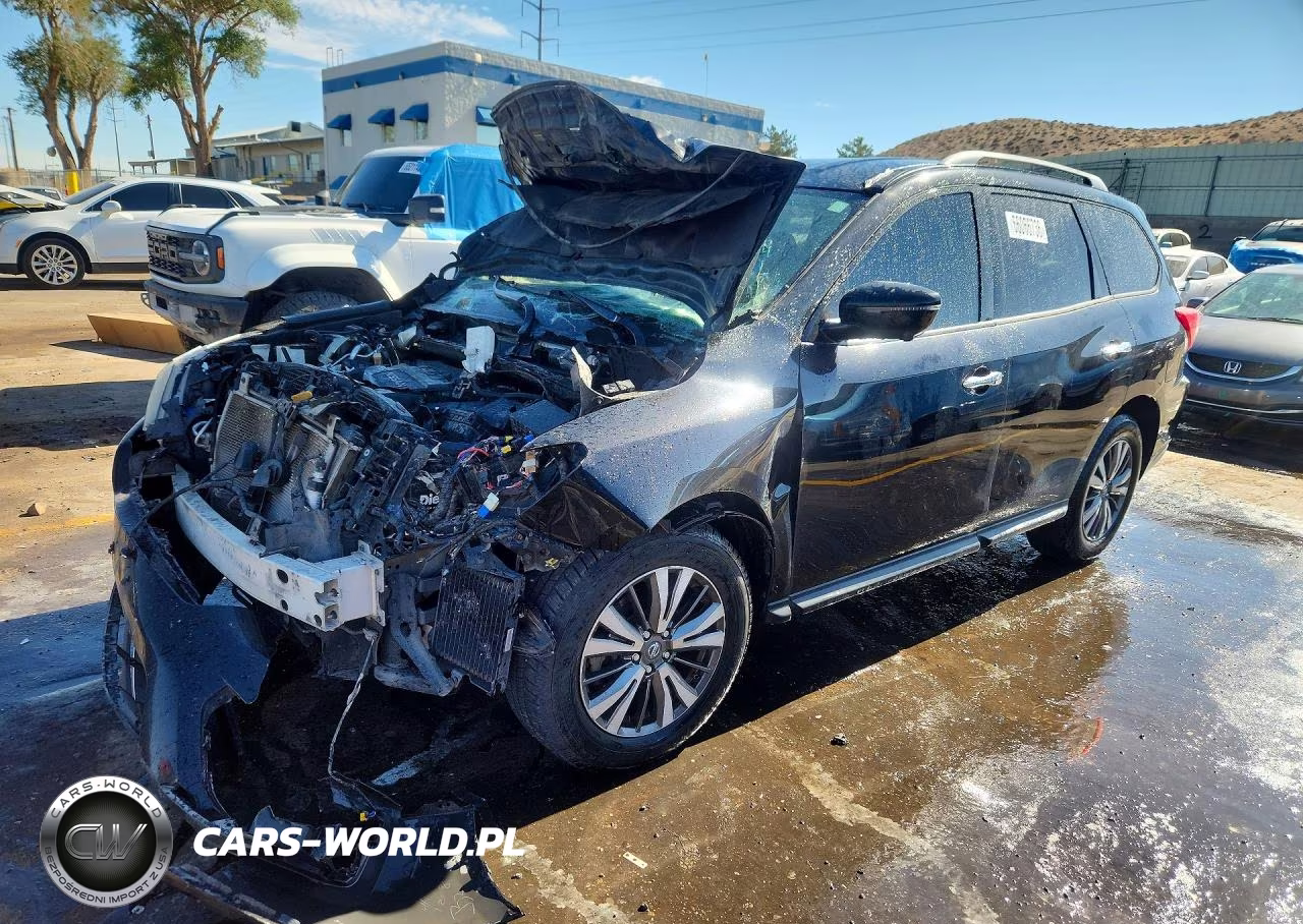 2019 Nissan Pathfinder Sl VIN:5N1DR2MM1KC600457 - 1