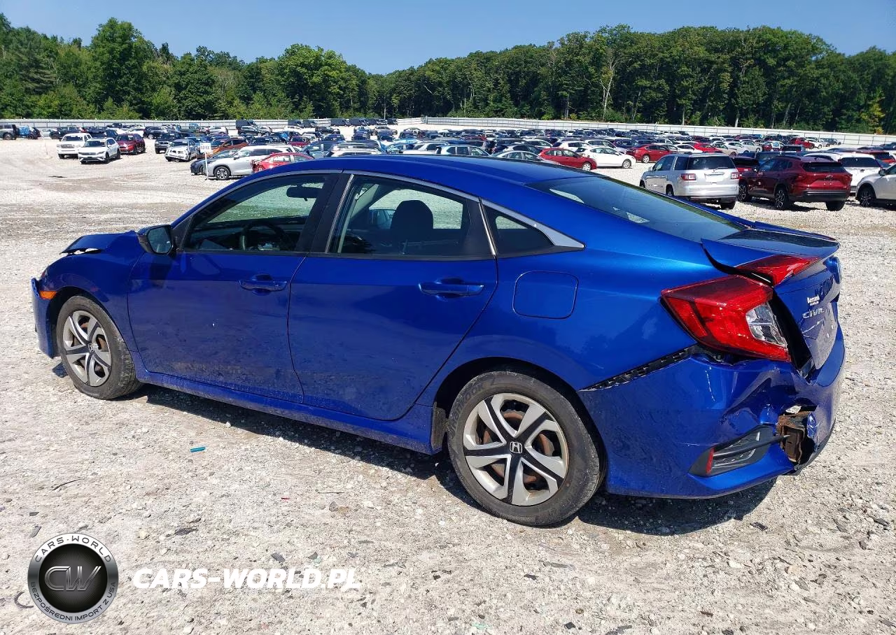 2017 Honda Civic Lx VIN:2HGFC2F5XHH574033 - 2