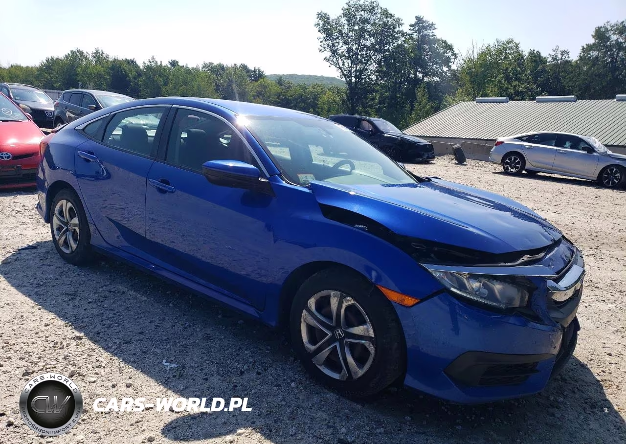 2017 Honda Civic Lx VIN:2HGFC2F5XHH574033 - 4
