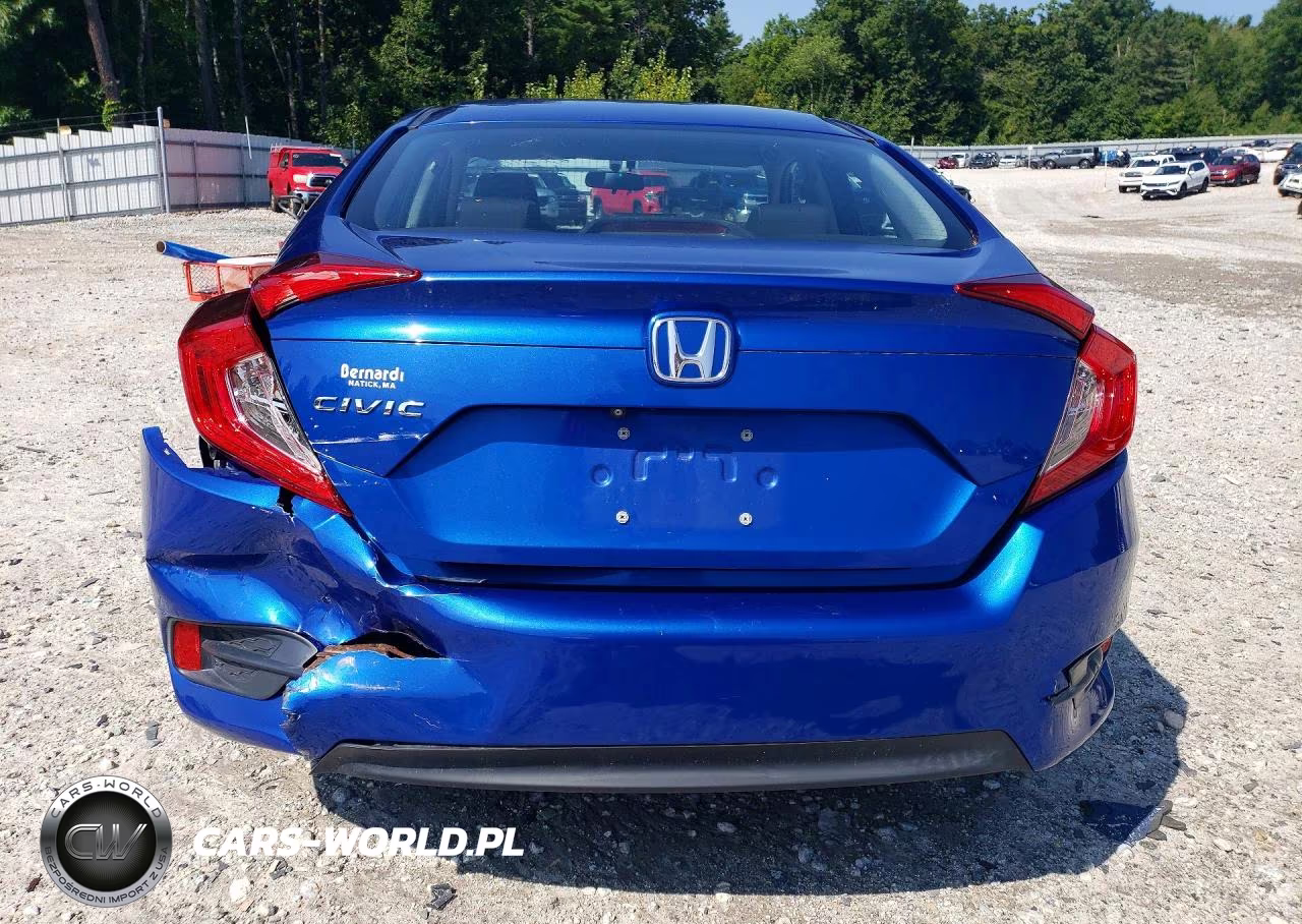 2017 Honda Civic Lx VIN:2HGFC2F5XHH574033 - 6