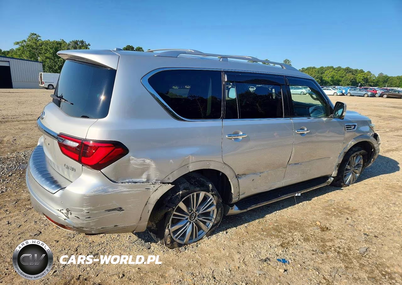 2019 Infiniti Qx80 Luxe VIN:JN8AZ2NE8K9237350 - 3