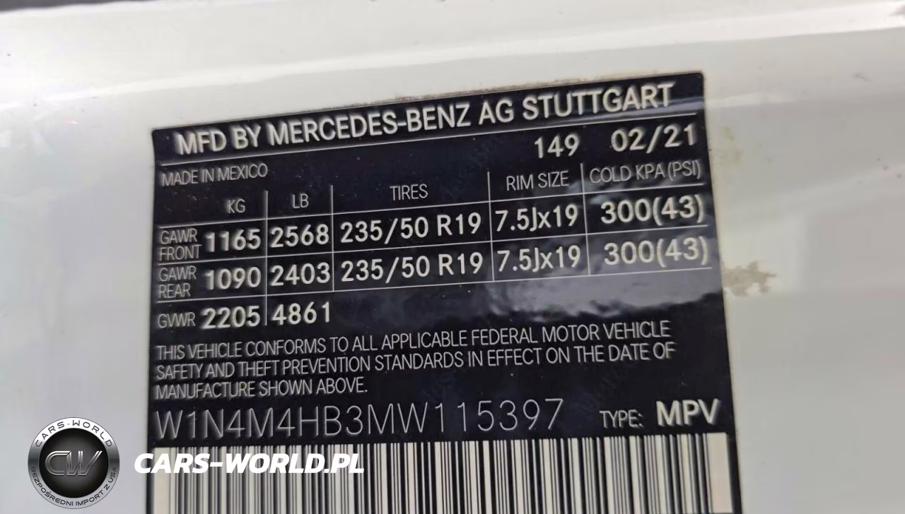 2021 Mercedes-Benz Glb 250 4Matic VIN:W1N4M4HB3MW115397 - 10
