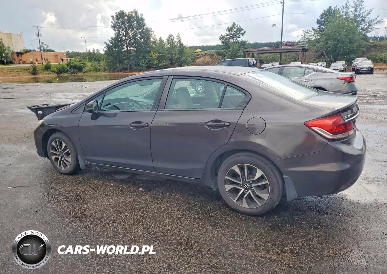 2013 Honda Civic Ex VIN:2HGFB2F87DH533608 - 2
