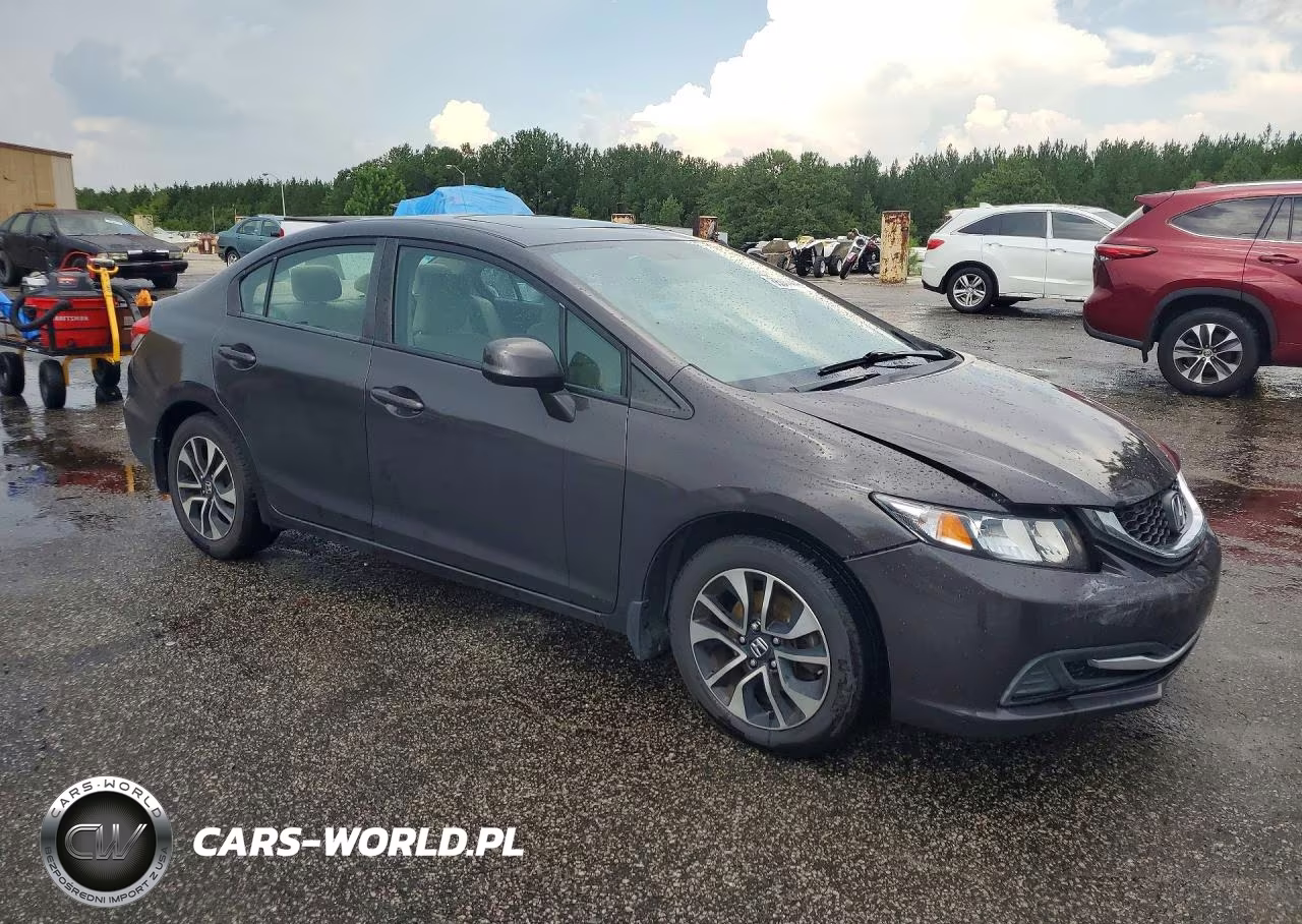 2013 Honda Civic Ex VIN:2HGFB2F87DH533608 - 4