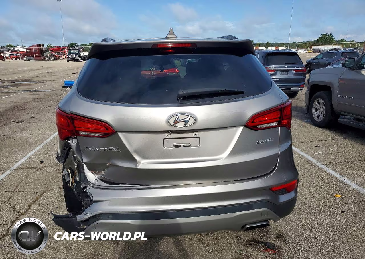 2017 Hyundai Santa Fe Sport 2.4L VIN:5XYZU3LB8HG426180 - 6