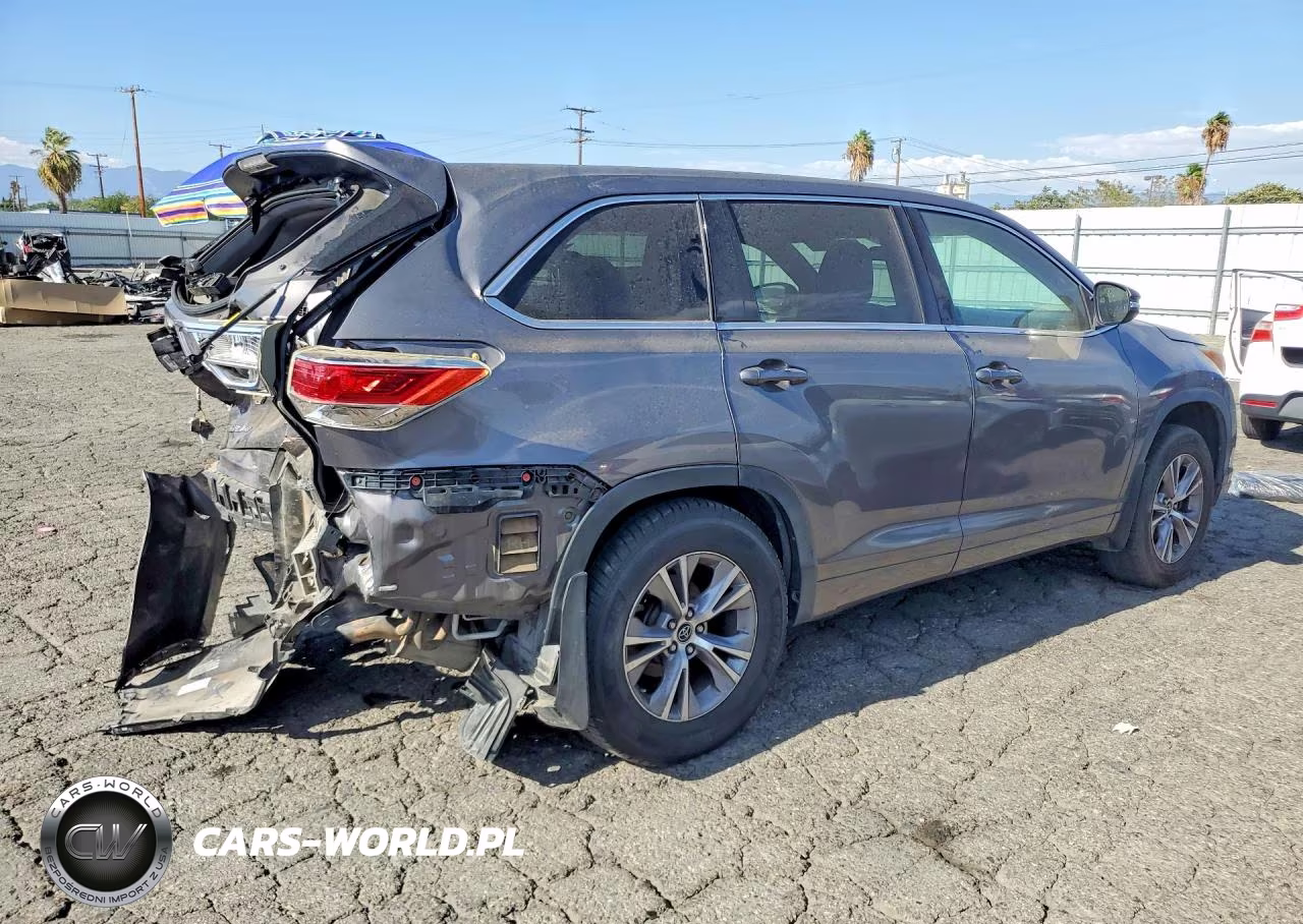 2016 Toyota Highlander Le Plus VIN:5TDZKRFH5GS169165 - 3