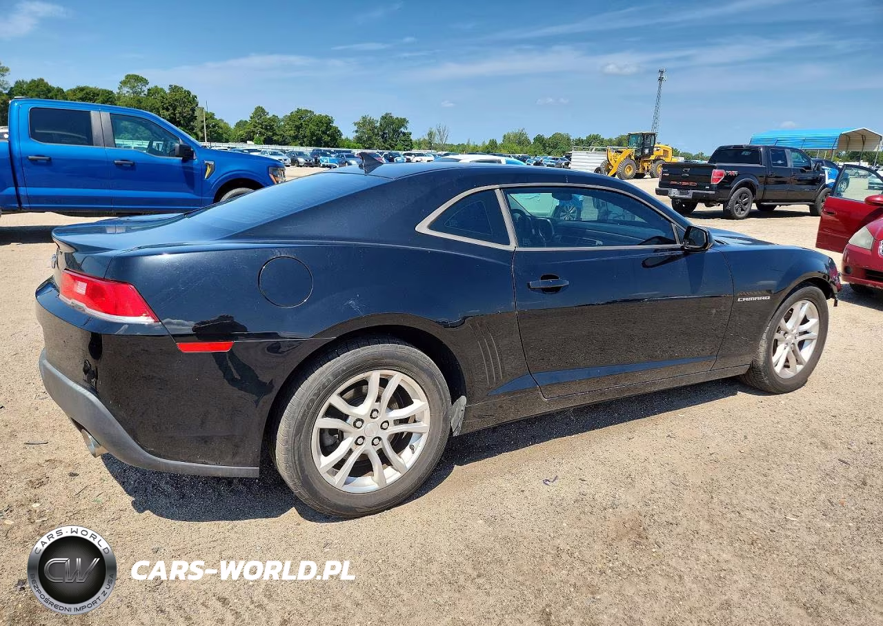 2014 Chevrolet Camaro Ls VIN:2G1FA1E34E9296338 - 3