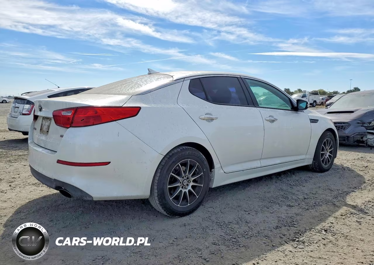 2015 Kia Optima Lx VIN:KNAGM4A73F5622395 - 3