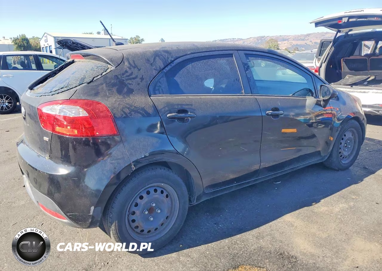 2014 Kia Rio Lx VIN:KNADM5A32E6346368 - 3