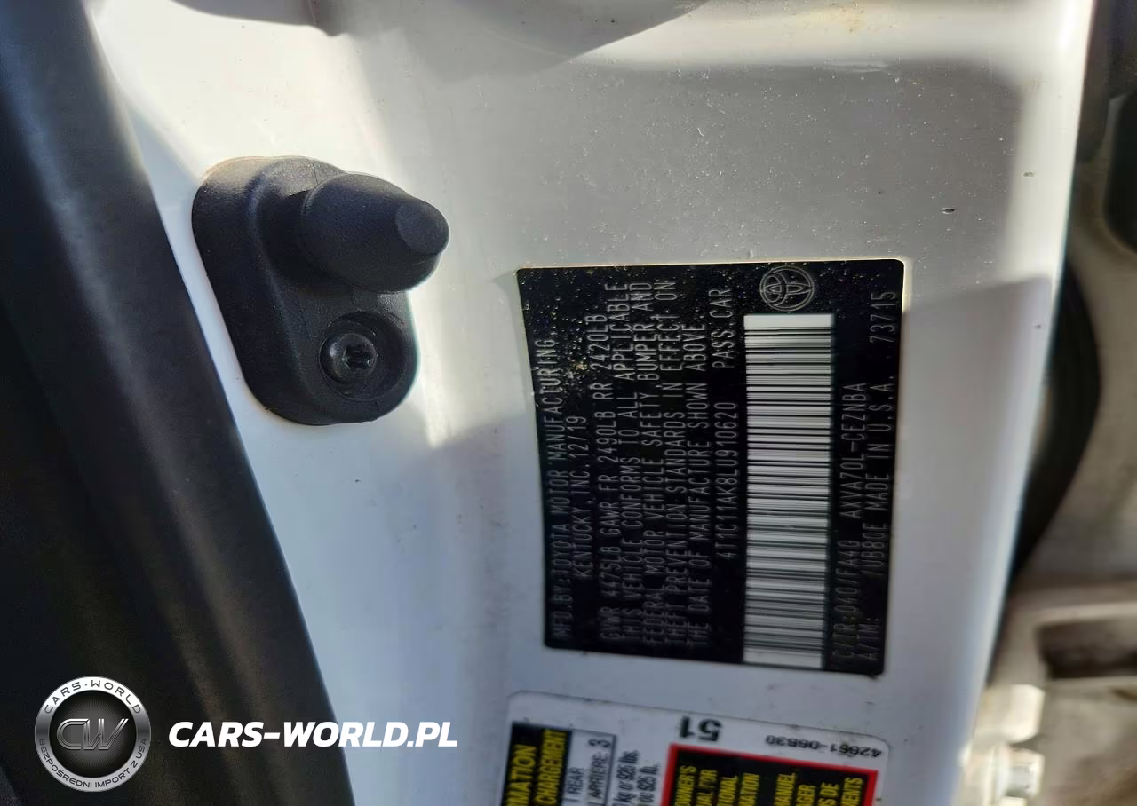 2020 Toyota Camry Le VIN:4T1C11AK8LU910620 - 12