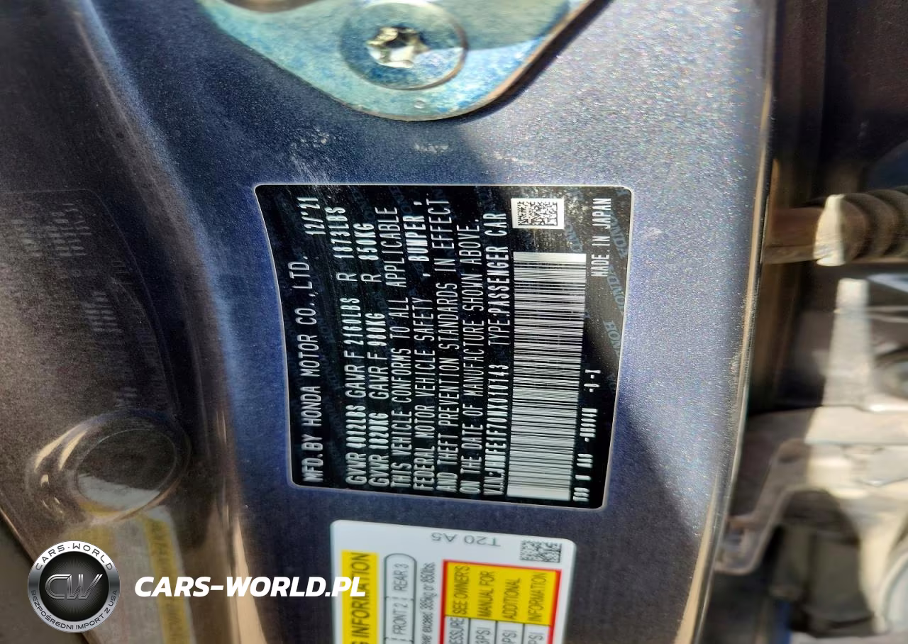 2022 Honda Civic 4D Lx VIN:JHMFE1F70NX010143 - 13