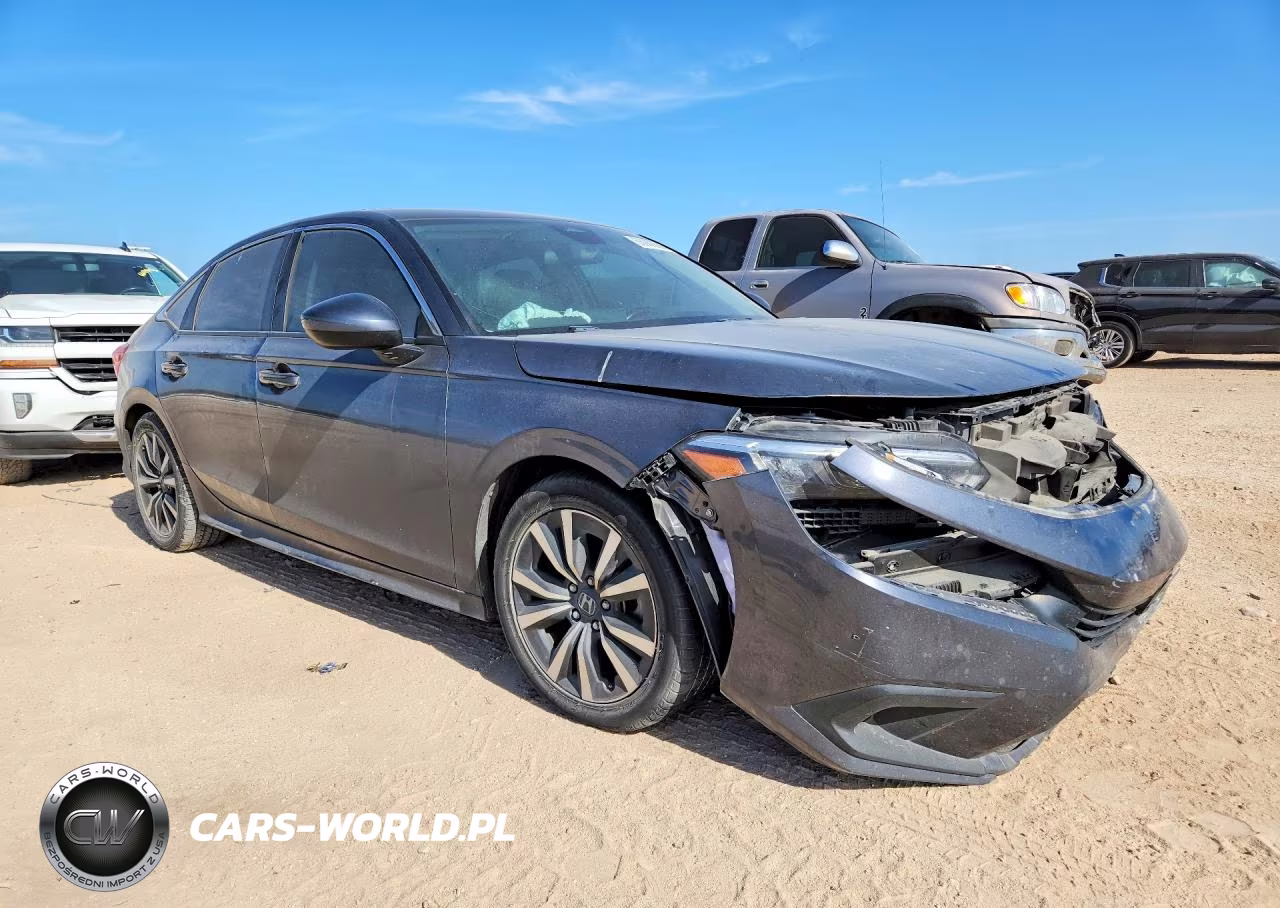 2022 Honda Civic 4D Lx VIN:JHMFE1F70NX010143 - 4
