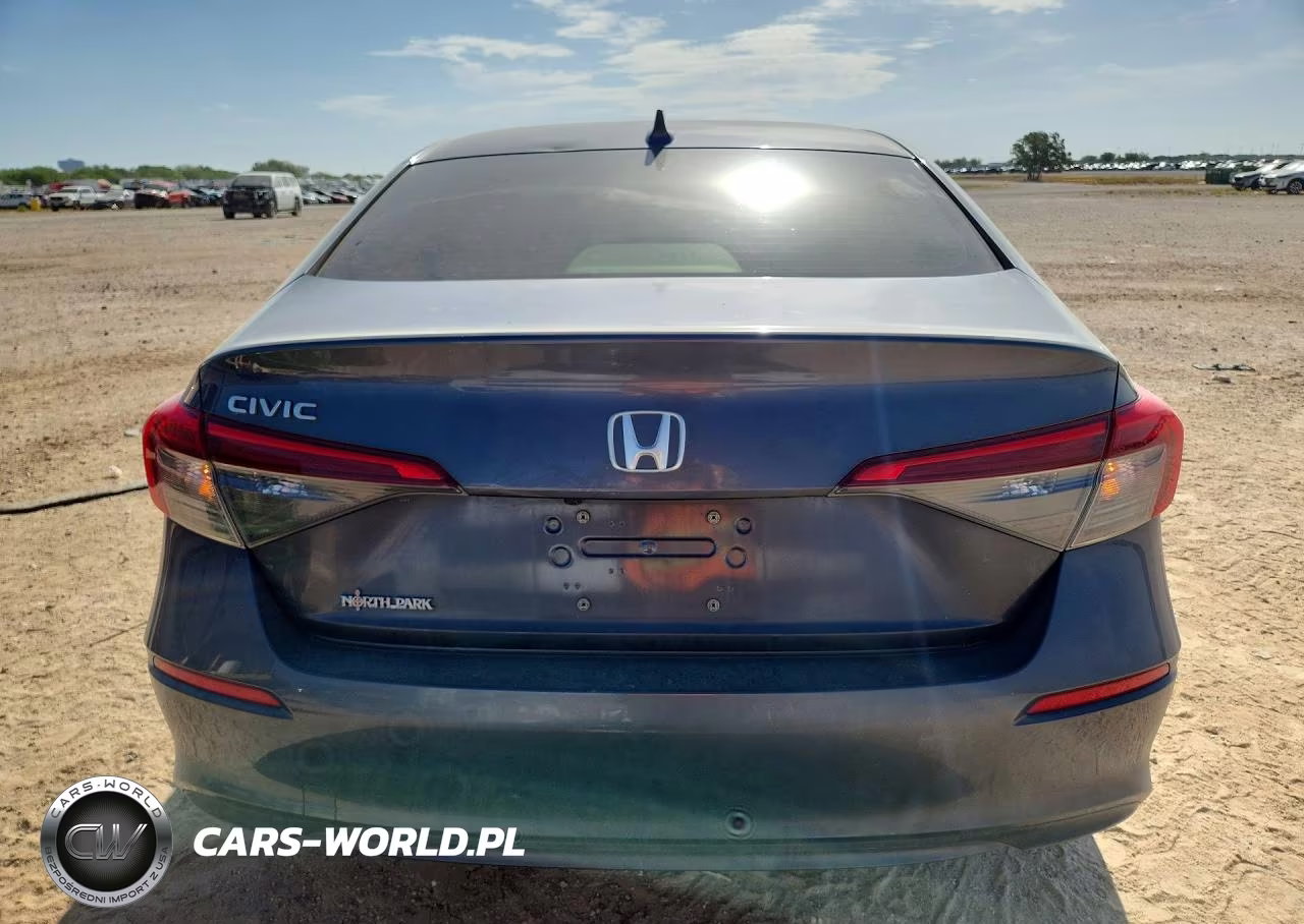 2022 Honda Civic 4D Lx VIN:JHMFE1F70NX010143 - 6