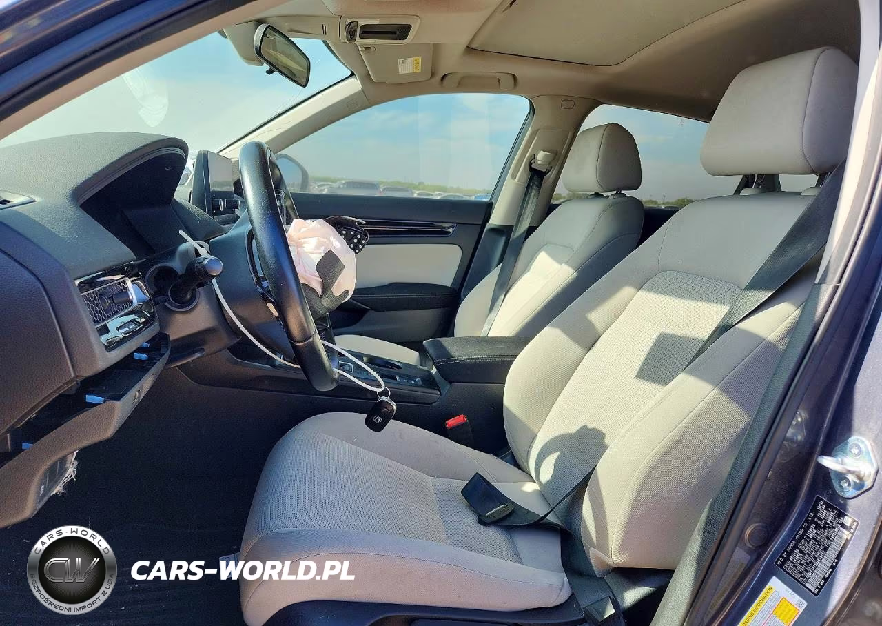 2022 Honda Civic 4D Lx VIN:JHMFE1F70NX010143 - 7