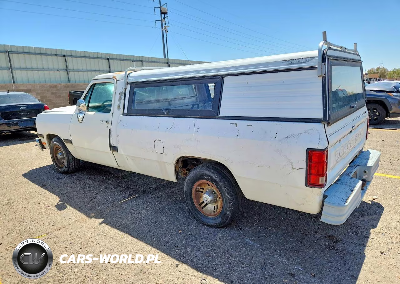 1991 Dodge D-Series D150 VIN:1B7GE16Y3MS264584 - 2