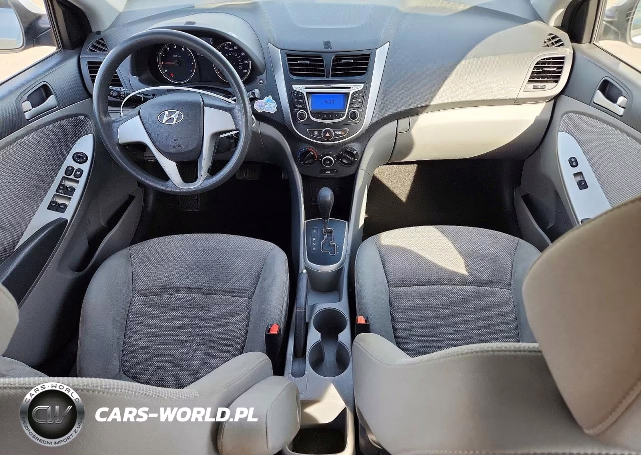 2013 Hyundai Accent Gls VIN:KMHCT4AE3DU558103 - 8