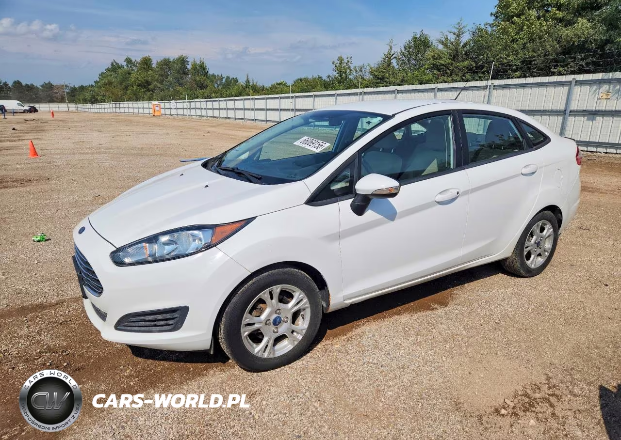 2014 Ford Fiesta Se VIN:3FADP4BJ6EM136217 - 1