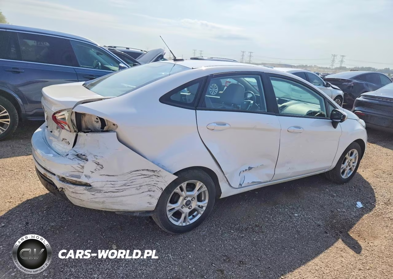 2014 Ford Fiesta Se VIN:3FADP4BJ6EM136217 - 3