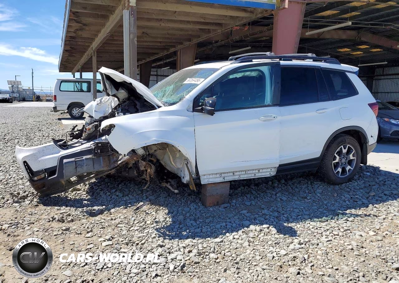 2022 Honda Passport Trail Sport VIN:5FNYF8H6XNB001318 - 1