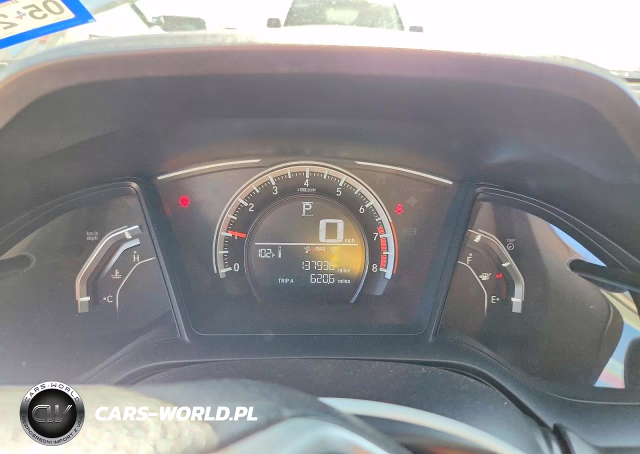 2017 Honda Civic Lx VIN:2HGFC2F57HH576774 - 9