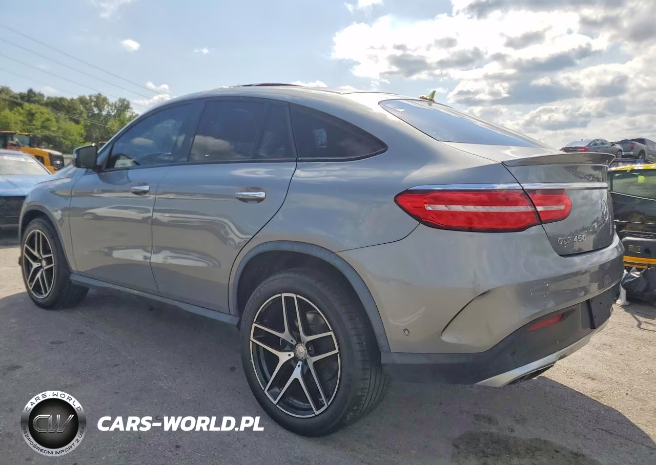 2016 Mercedes-Benz Gle Coupe 450 4Matic VIN:4JGED6EB1GA009555 - 2