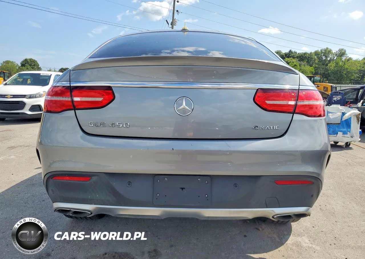 2016 Mercedes-Benz Gle Coupe 450 4Matic VIN:4JGED6EB1GA009555 - 6