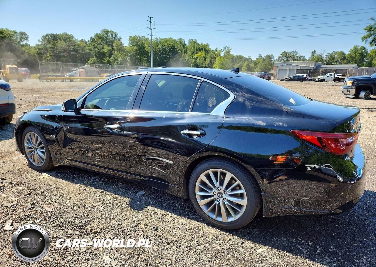 2018 Infiniti Q50 3.0T Luxe VIN:JN1EV7AR5JM445277 - 2