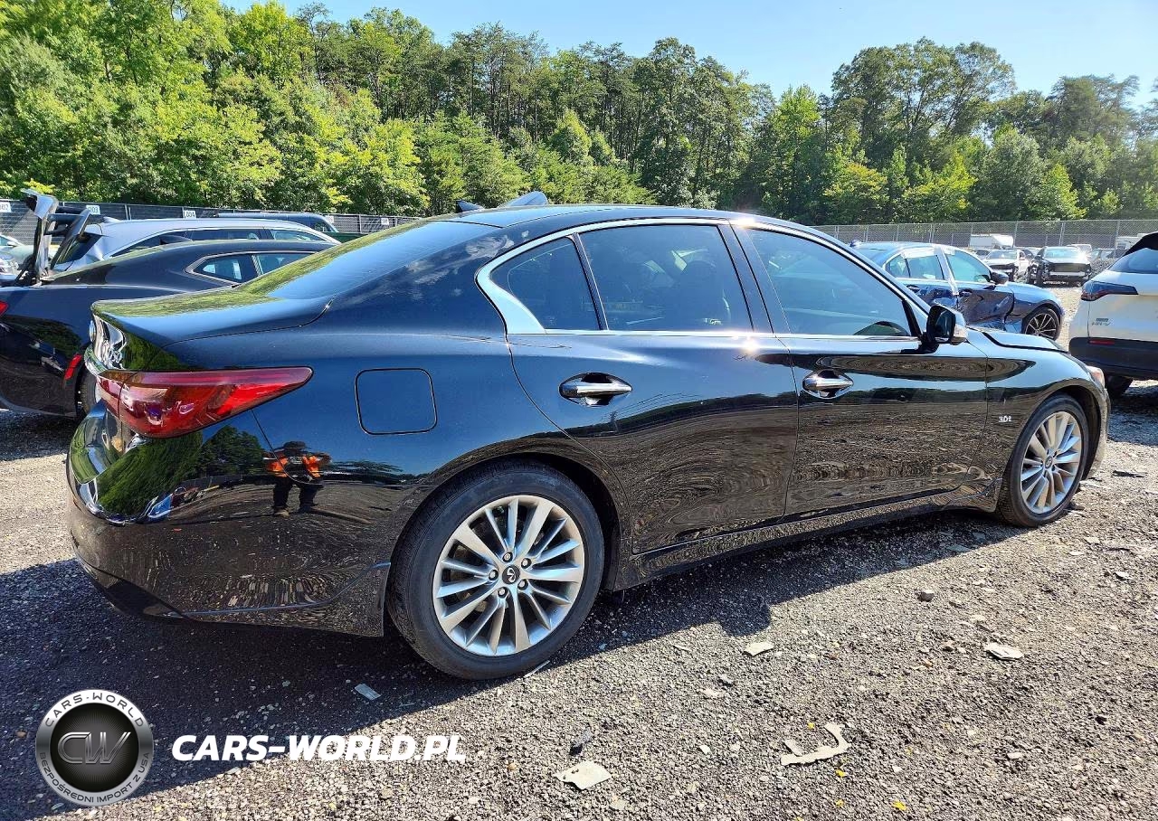 2018 Infiniti Q50 3.0T Luxe VIN:JN1EV7AR5JM445277 - 3