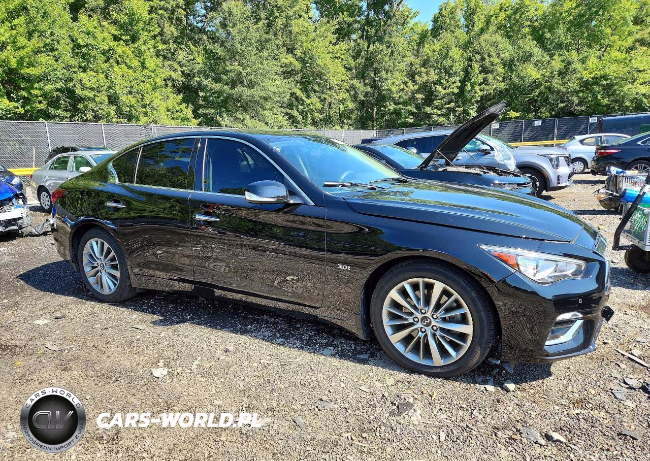 2018 Infiniti Q50 3.0T Luxe VIN:JN1EV7AR5JM445277 - 4
