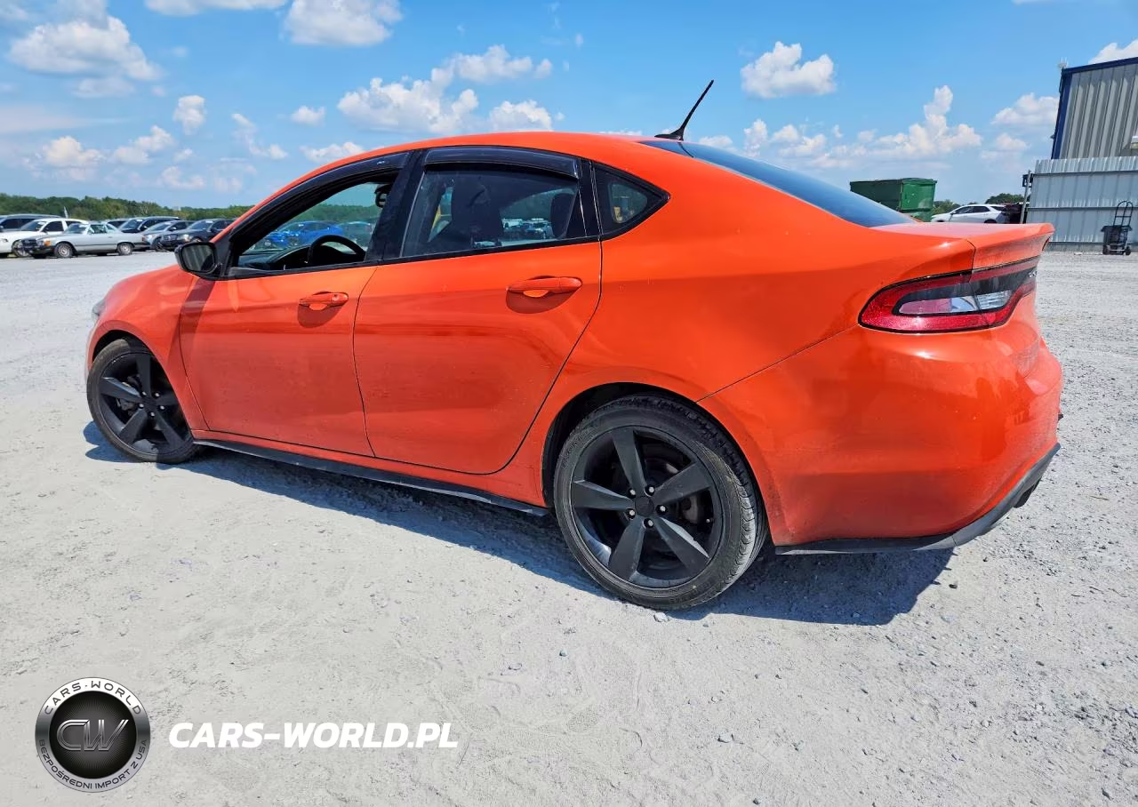 2015 Dodge Dart Sxt VIN:1C3CDFBB1FD390549 - 2