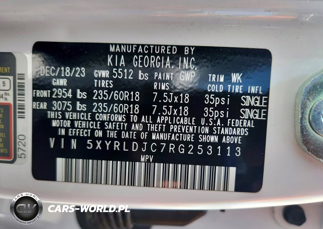 2024 Kia Sorento S VIN:5XYRLDJC7RG253113 - 14