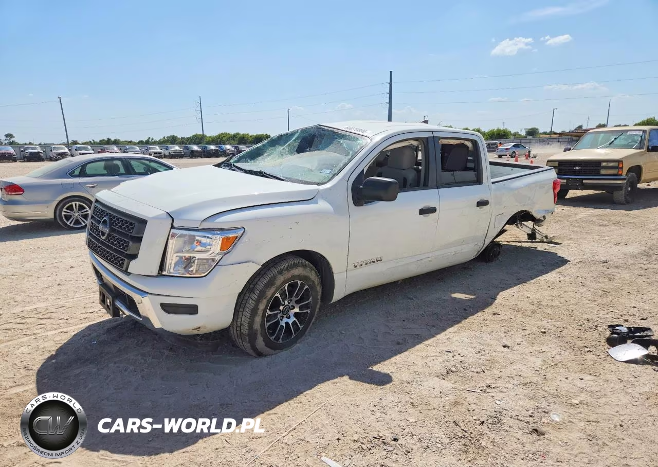 2024 Nissan Titan Sv VIN:1N6AA1EE8RN107225 - 1