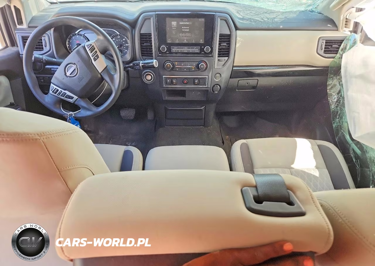 2024 Nissan Titan Sv VIN:1N6AA1EE8RN107225 - 8