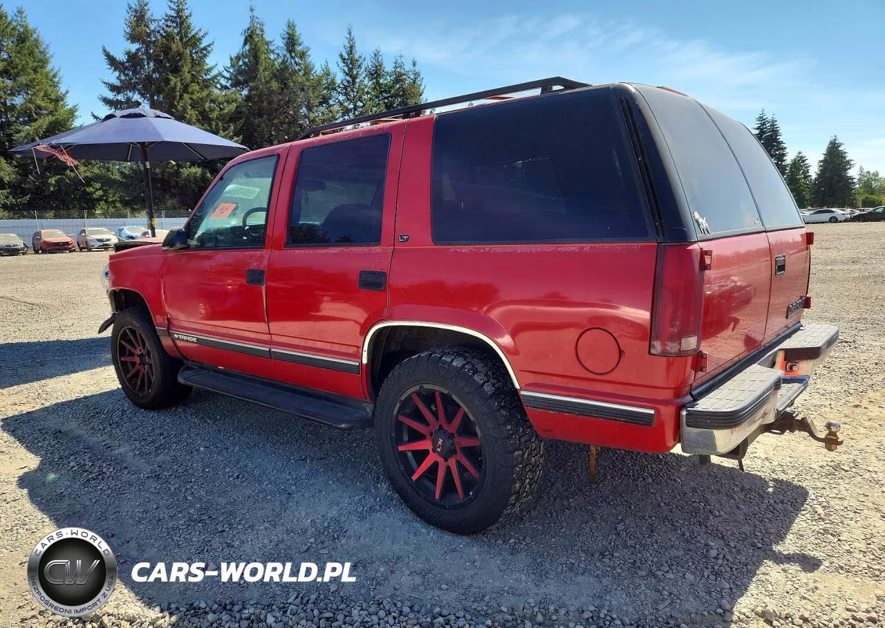 1999 Chevrolet Tahoe K1500 VIN:1GNEK13R9XJ525263 - 2