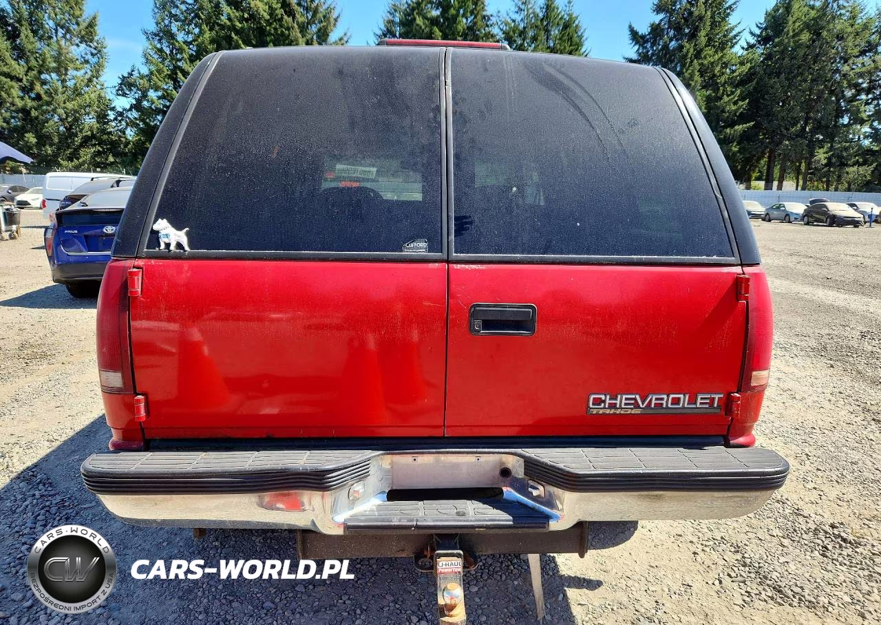 1999 Chevrolet Tahoe K1500 VIN:1GNEK13R9XJ525263 - 6