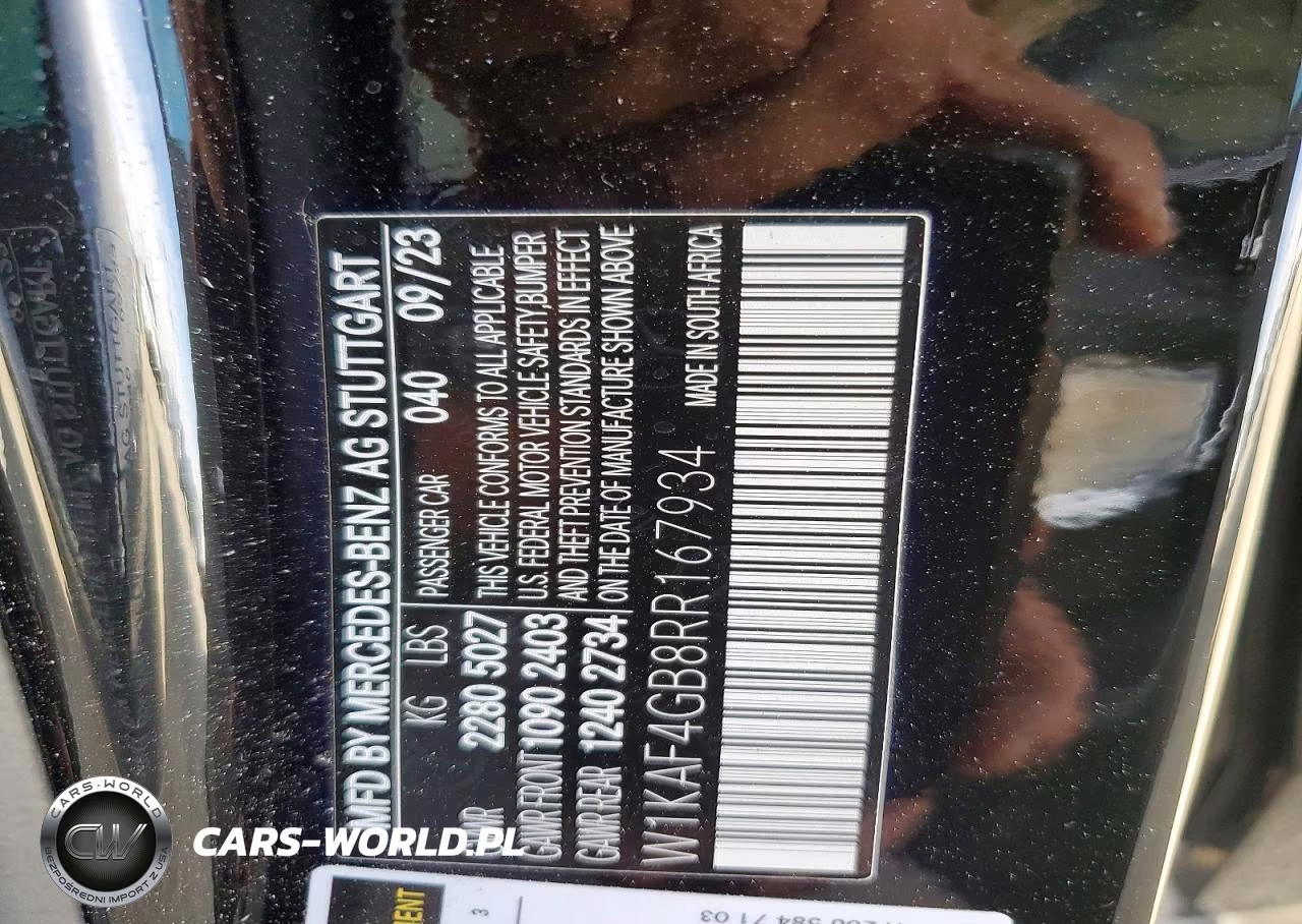 2024 Mercedes-Benz C 300 VIN:W1KAF4GB8RR167934 - 13