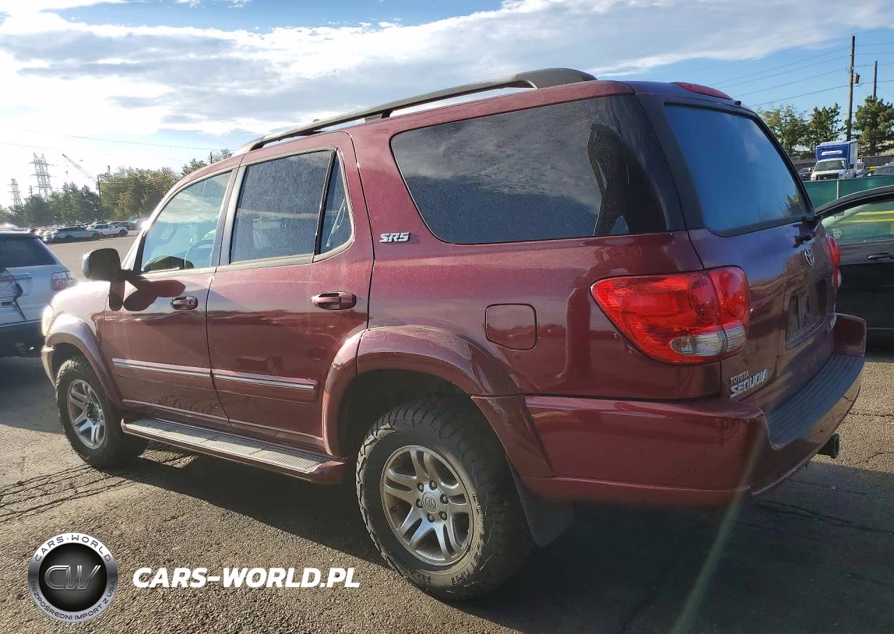 2007 Toyota Sequoia Sr5 VIN:5TDBT44A97S284102 - 2