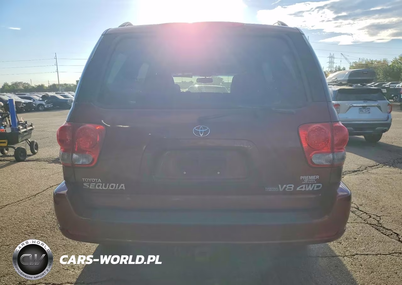 2007 Toyota Sequoia Sr5 VIN:5TDBT44A97S284102 - 6