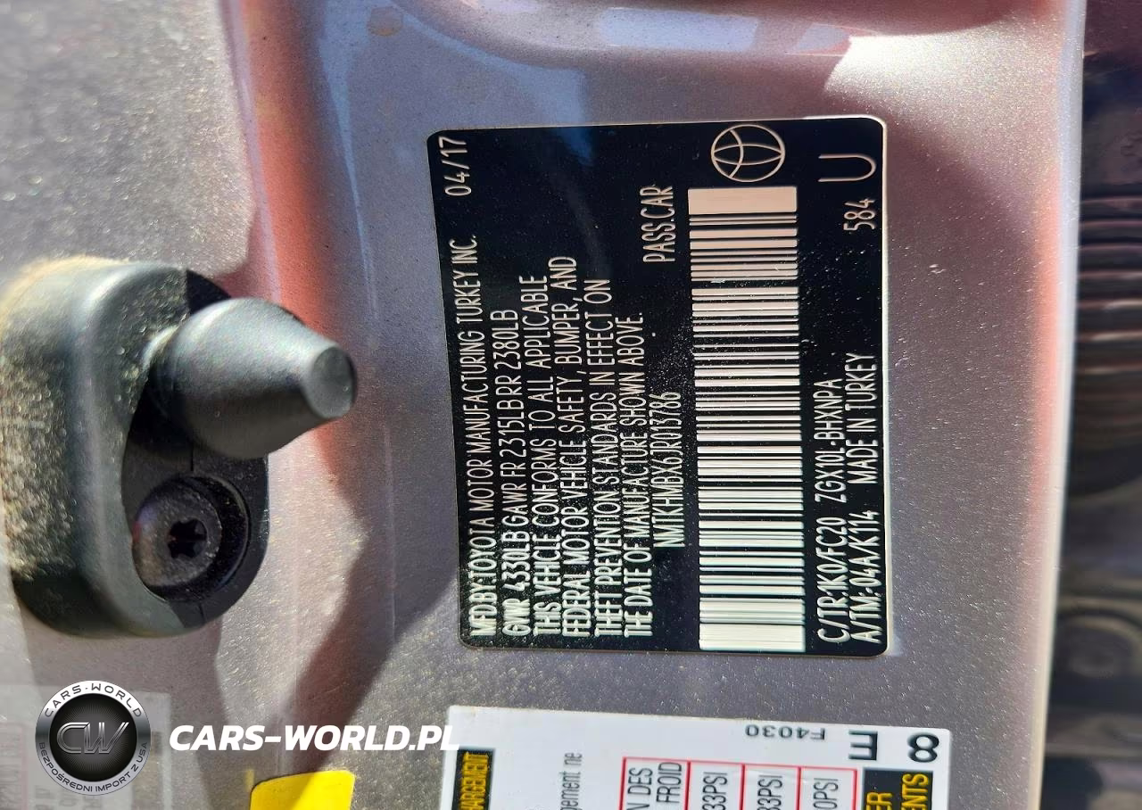 2018 Toyota C-Hr Xle VIN:NMTKHMBX6JR013786 - 13