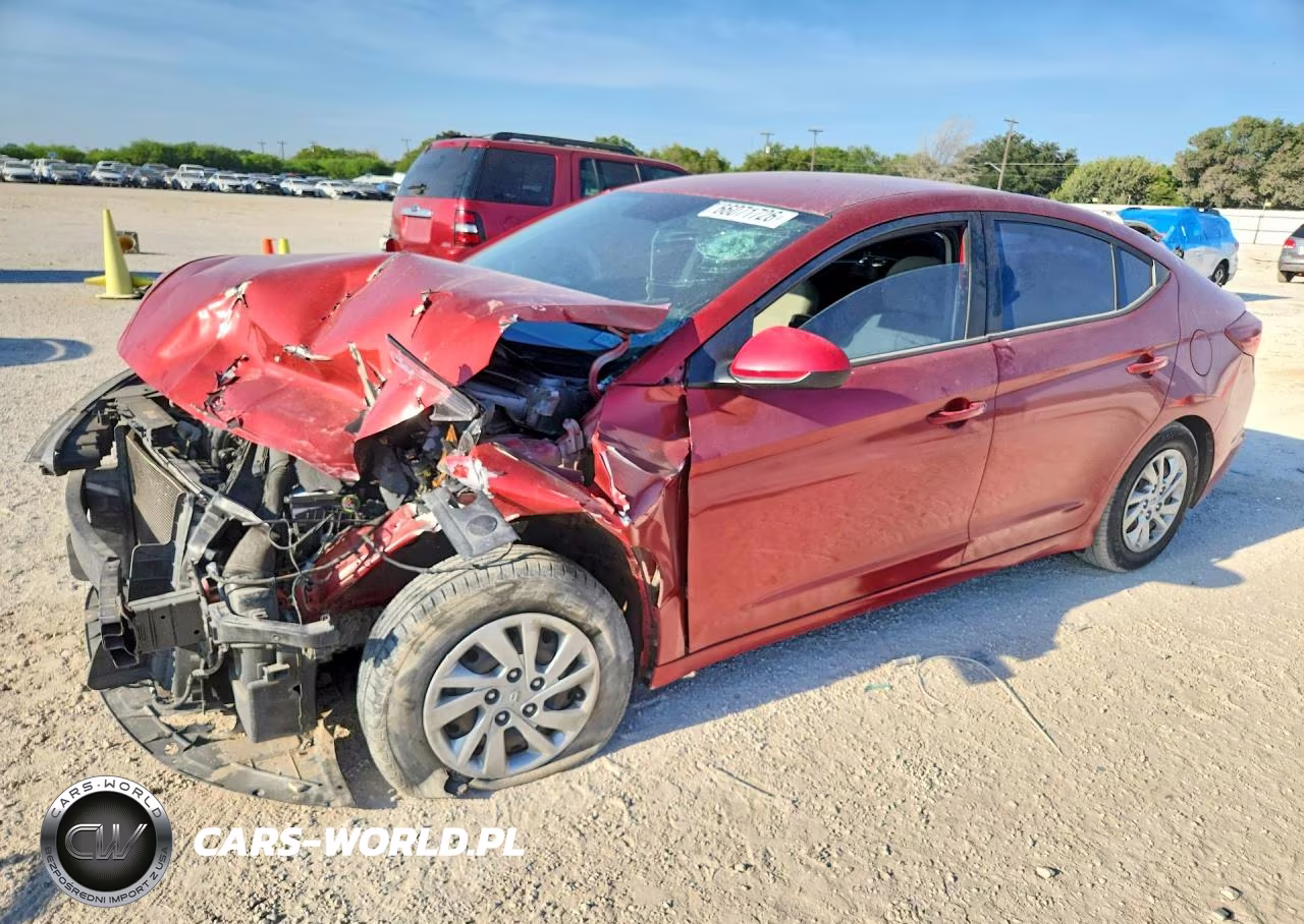 2019 Hyundai Elantra Se VIN:KMHD74LF5KU866000 - 1