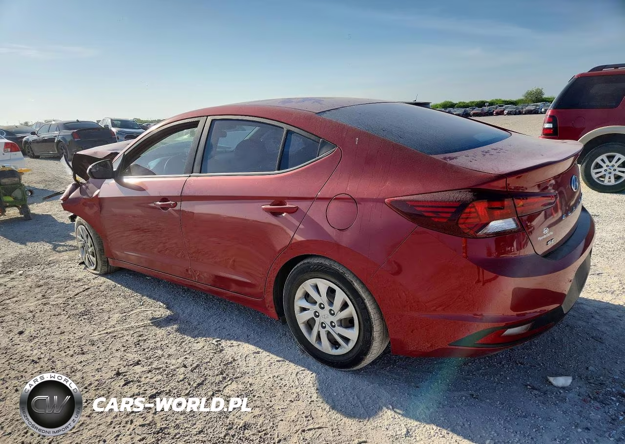 2019 Hyundai Elantra Se VIN:KMHD74LF5KU866000 - 2