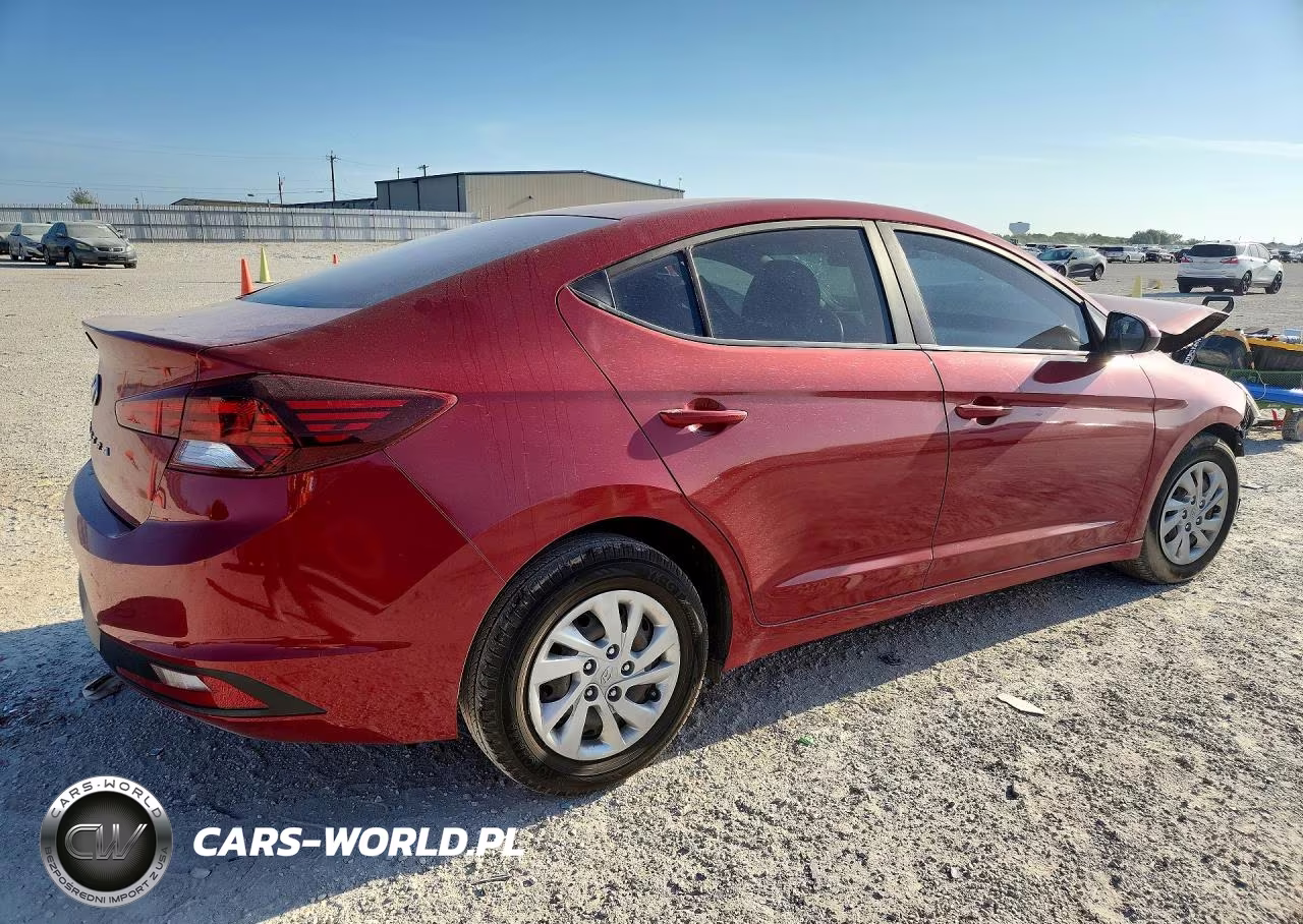 2019 Hyundai Elantra Se VIN:KMHD74LF5KU866000 - 3